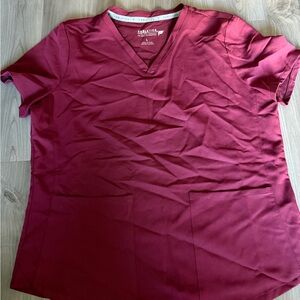 Maroon Women's scrub Top
